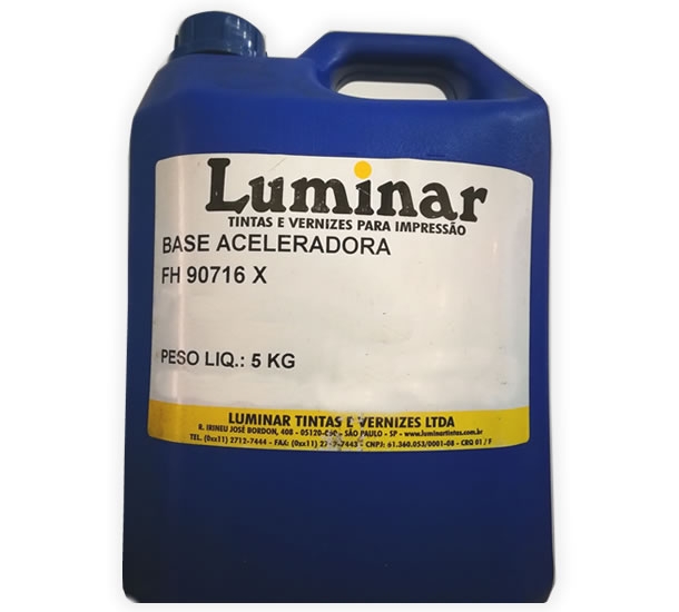 Base aceleradora para Tinta Flexográfica